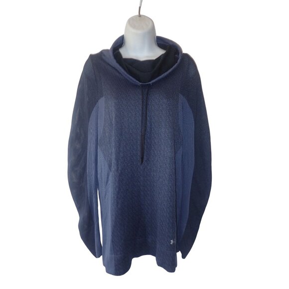 Under Armour Women L Top Vanish Seamless Layer Long Sleeve Shirt UA 1318049 Cowl - Picture 1 of 7